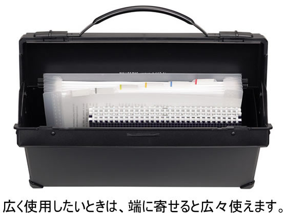 リヒトラブ ダレスバッグ 幅広タイプ A4 シルバー A-662-26