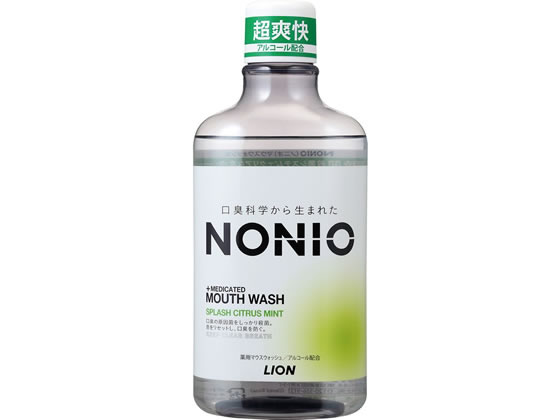 ライオン NONIO マウスウォッシュ 600ml スプラッシュシトラスミント