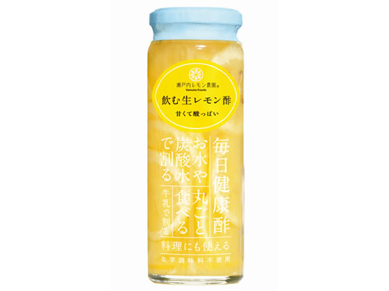 ヤマトフーズ 飲む生レモン酢 220g【通販フォレストウェイ】