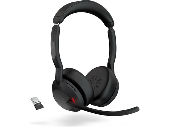 GN�I�[�f�B�I Jabra Evolve2 55 �����w�b�h�Z�b�g Link390a UC �X�e���I 25599-989-999