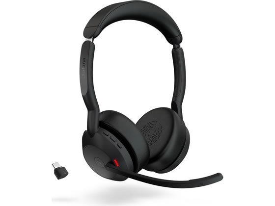 GN�I�[�f�B�I Jabra Evolve2 55 �����w�b�h�Z�b�g Link390c MS �X�e���I 25599-999-899