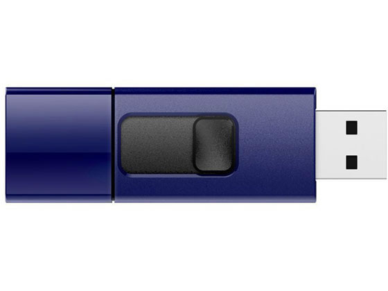 シリコンパワー USB2.0メモリ Ultima U05 16GB ネイビー スライド式 SP016GBUF2U05V1D