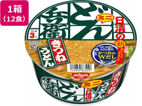 日清食品 どん兵衛きつねうどんミニ東 42g 12個 Forestway 通販フォレストウェイ