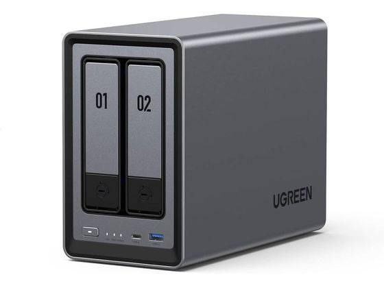 UGREEN NAS�X�g���[�W NASync SATA2�x�C 80TB�Ή� RAID1 DXP2800