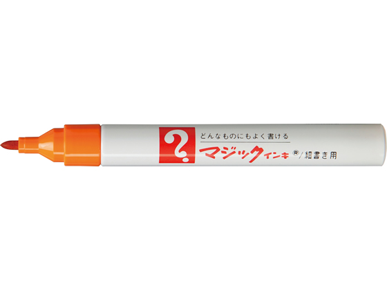 【新品】（まとめ）寺西化学工業 マジックインキ M500-T7 細書 橙【×30セット】