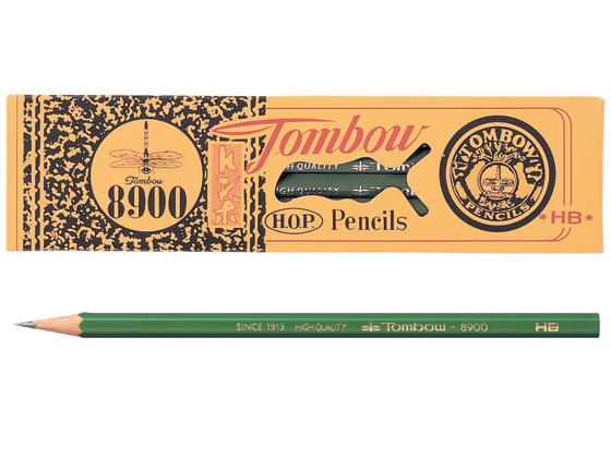 トンボ鉛筆 鉛筆 HB 12本 8900-HB【通販フォレストウェイ】