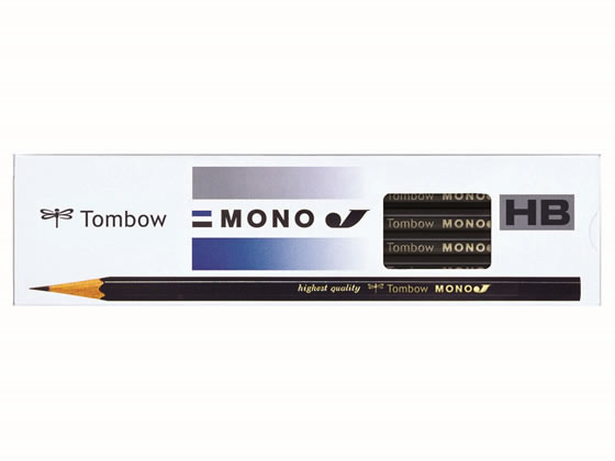 トンボ鉛筆 MONO鉛筆 HB 12本 MONO-J HB【通販フォレストウェイ】