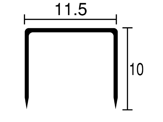 マックス ホッチキスの針 3号10mm足 2400本 No.3-10mm