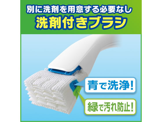 ジョンソン スクラビングバブル 流せるトイレブラシ 付替 24個