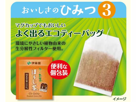 伊藤園 お～いお茶 ティーバッグ ほうじ茶 2.0g×20パック | Forestway