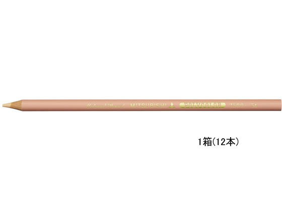 三菱鉛筆 ポリカラー(色鉛筆) 薄橙 12本 K7500.54 通販【フォレスト