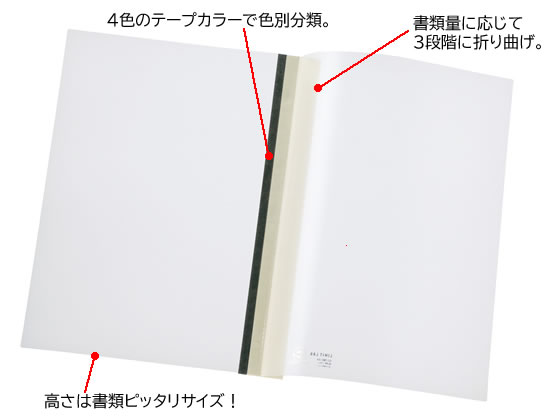 リヒトラブ リクエスト 製本ファイル A4タテ 60枚収容 黄緑 5冊【通販