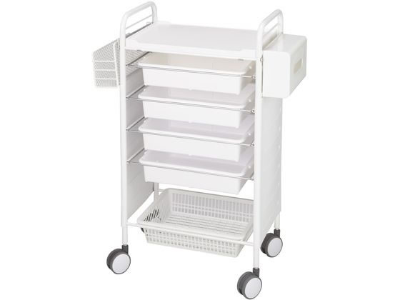 �}�c���V �J���[�A�v�����S�� �T�C�h�J�o�[�t�E���[�^�C�v 485�~300�~890mm �z���C�g SN-AP008