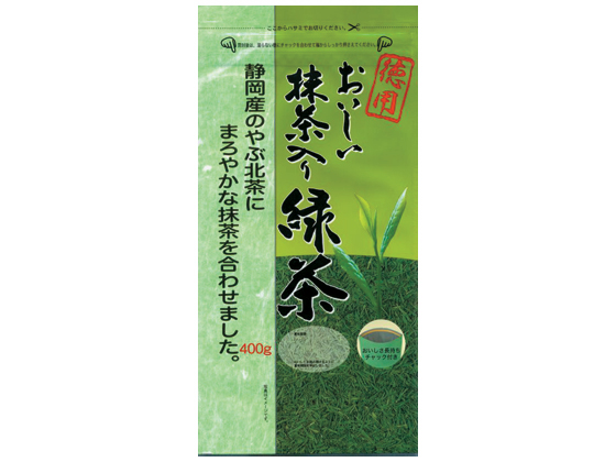 大井川茶園 徳用おいしい抹茶入り緑茶 400g | Forestway【通販