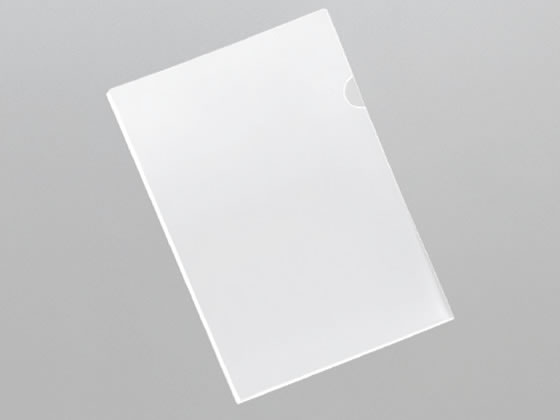 コクヨ クリアーホルダー(ストロングタイプ・マチ付き) A4 透明 5枚