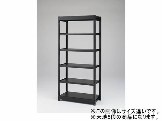 ●外寸法：幅９３０×奥行４５０×高さ１８５５ｍｍ●材質：本体／スチール●質量：３６．５ｋｇ●等分布耐荷重：棚板１枚あたり／約２００ｋｇ●棚板枚数：可動棚板／３枚（可動ピッチ２５ｍｍ）、固定棚板／２枚●