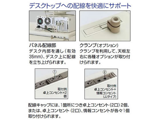 コクヨ BS+ 両袖デスク 3段V3引出・3段C3引出 W1400×D700 | Forestway