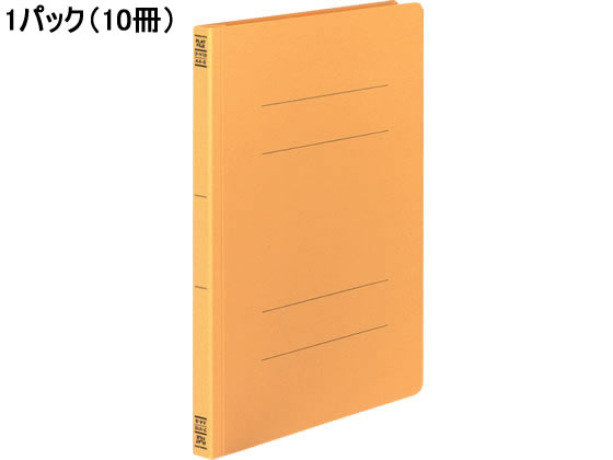 コクヨ フラットファイルV A4タテ とじ厚15mm 黄 10冊 フ-V10Y