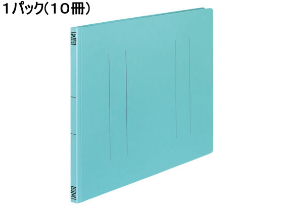 コクヨ フラットファイルV A3ヨコ とじ厚15mm 青 10冊 フ-V48B