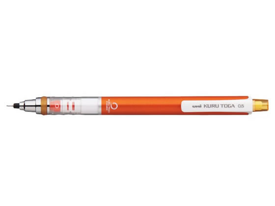 三菱鉛筆 シャープペン クルトガ 0.5mm オレンジ M5-4501P.4 通販 