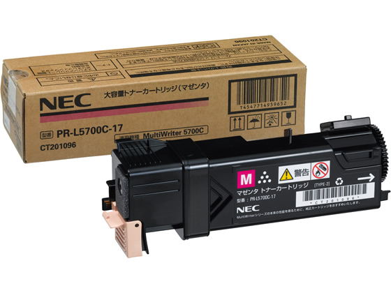 PR-L5700C-17 NEC 大容量トナーカートリッジ マゼンタ【通販フォレスト