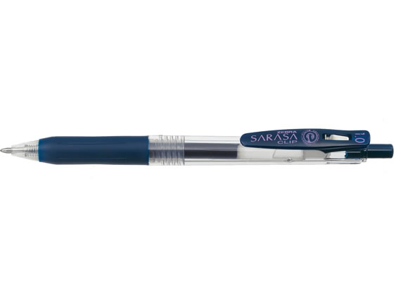 まとめ) ゼブラ ゲルインクボールペン サラサクリップ 1.0mm ブルー