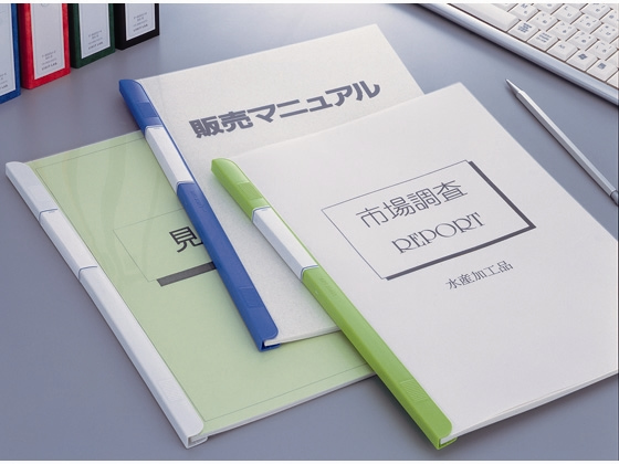 リヒトラブ リクエスト スライドバーファイル A4タテ 50枚収容 白 10冊