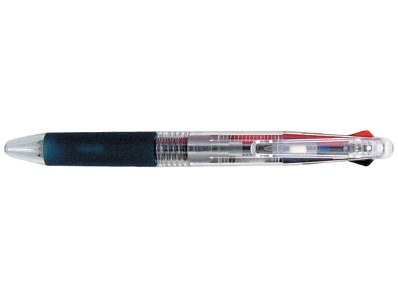 セーラー フェアライン3プラスクリップ 3色ボールペン クリア 16-8302