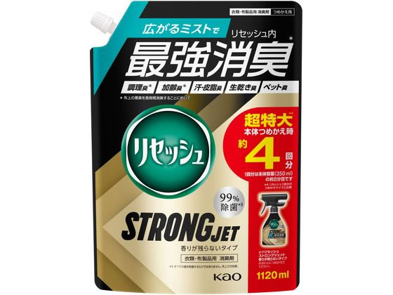 KAO ���Z�b�V�� �X�g�����O�W�F�b�g ���肪�c��Ȃ��^�C�v �l�֗p 1120mL