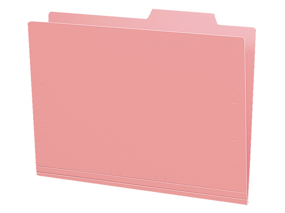 コクヨ 個別フォルダー(カラー・PP製) A4 ピンク 5冊 A4-IFH-P 通販