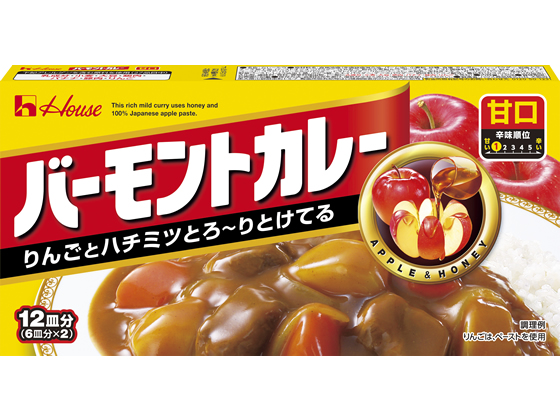 ハウス食品 バーモントカレー 甘口 230g【通販フォレストウェイ】