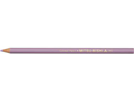 三菱鉛筆 色鉛筆 K880 うすむらさき 12本 K880.34 通販【フォレスト