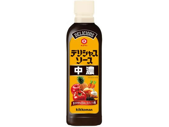 キッコーマン デリシャスソース 中濃 500ml | Forestway【通販