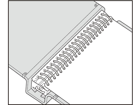 コクヨ データバインダーW(バースト用) T11×Y9 22穴 EBW-Z91