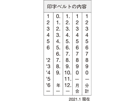 まとめ) シヤチハタ Xスタンパー 回転日付印 欧文日付 3号 黒 XNDB-3