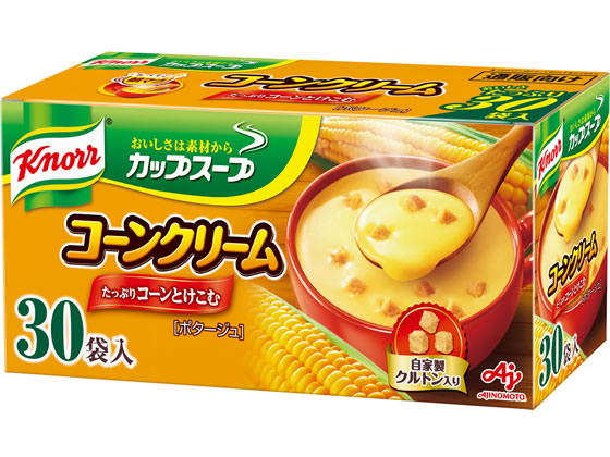 味の素 クノール カップスープ コーンクリーム 30袋入【通販