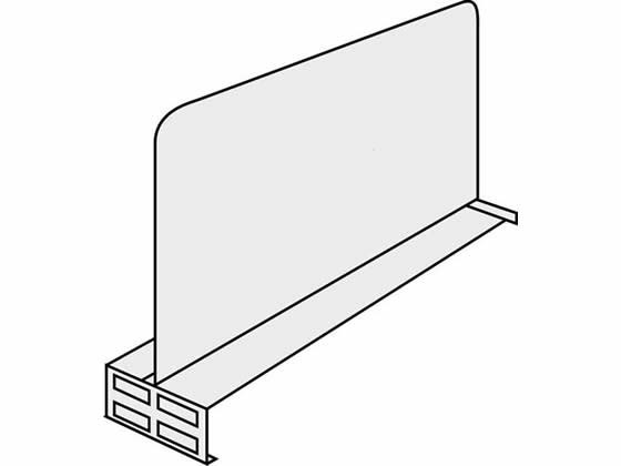 コクヨ イージーラック用移動仕切板 D450用 SED-255SNF1 通販