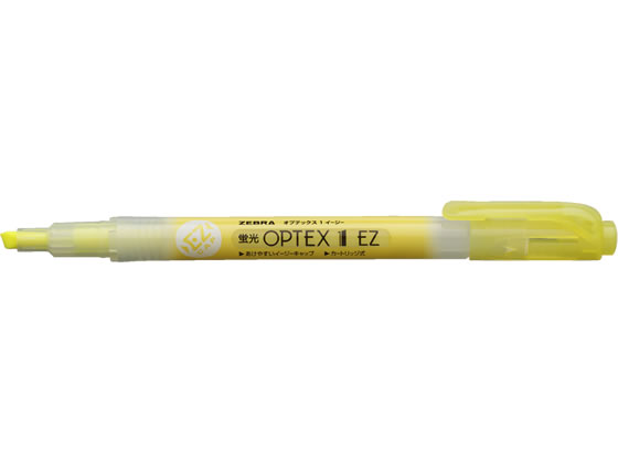 ゼブラ 蛍光オプテックス1 EZ 黄 WKS11-Y 黄 イエロー系 詰替えタイプ