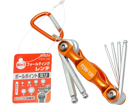 TAKAGI M&M �t�H�[���f�B���O�����` �{�[���|�C���g �~�� 6�{�g FDW-130