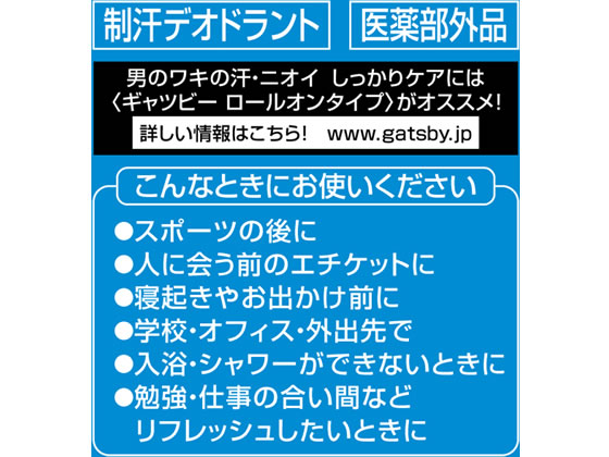 マンダム ギャツビー デオドラント ボディーペーパー クールシトラス 10枚 Forestway 通販フォレストウェイ