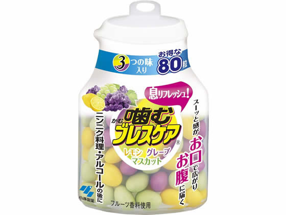 小林製薬 噛むブレスケア アソート80粒 通販【フォレストウェイ】