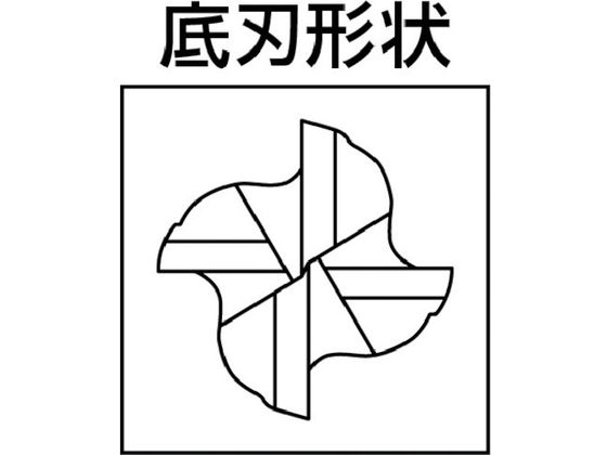 三菱 4枚刃ダイヤモンドコーティングCFRP加工用 超硬スクエア