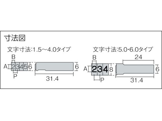 浦谷 ハイス組合せ刻印2.5mmバラ 記号± プラマイ UC-25K-PURAMAI 通販【フォレストウェイ】