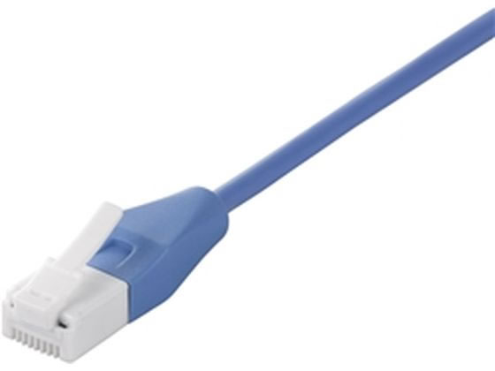 �o�b�t�@���[ �c���̐܂�Ȃ�LAN�P�[�u�� �X�g���[�g �X�����^�C�v 5m �u���[