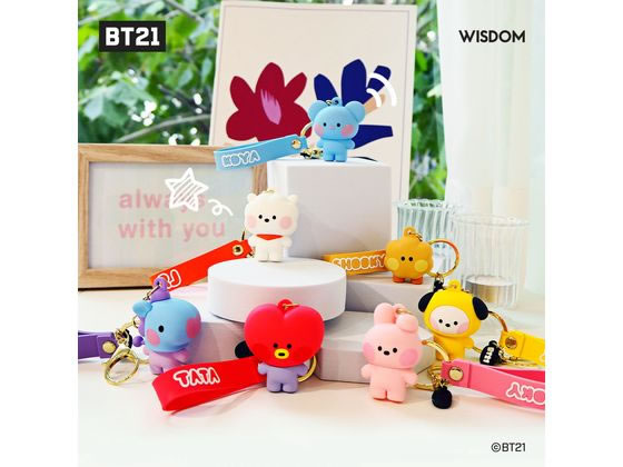 BT21 minini フィギュアキーリング MANG BT21-FKK-A-MG 通販