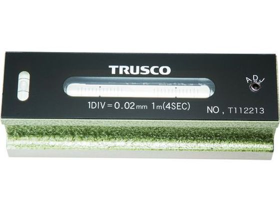 TRUSCO 平形精密水準器 B級 寸法150 感度0.02 TFL-B1502 | Forestway