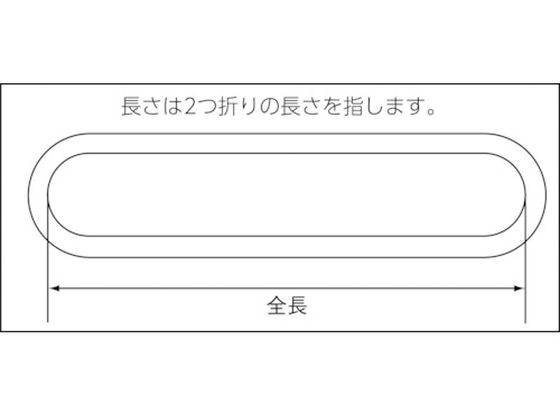 ふるさと納税 TRJ20-25 ラウンドスリング(JIS規格品)2.0t×2.5m TRUSCO