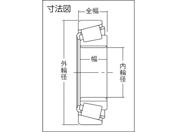 NTN C テーパーベアリング 内輪径70mm 外輪径150mm 幅35mm 4T-30314D