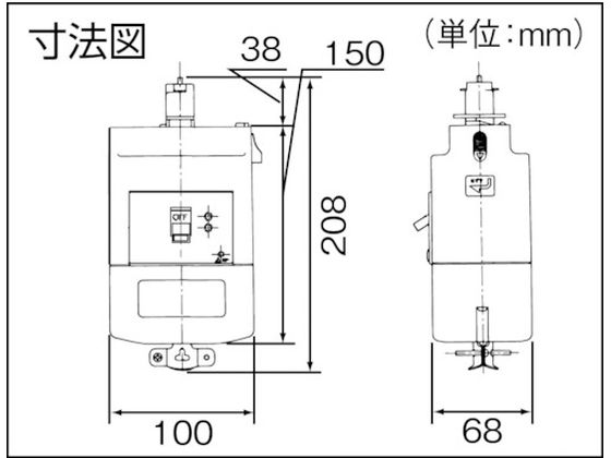 Panasonic 漏電ブレーカ付プラグ 3P20A30mA DH24822K1 | Forestway