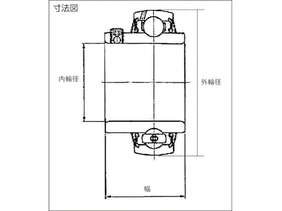 NTN 軸受ユニットUC形(円筒穴形、止めねじ式)内輪径50mm外輪径110mm幅